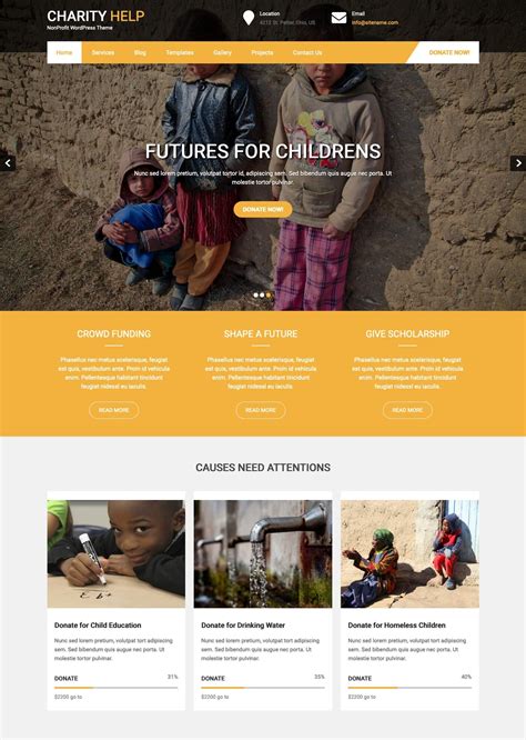 charity help lite demo content|14 Free Charity WordPress Themes for NGO 2024 .